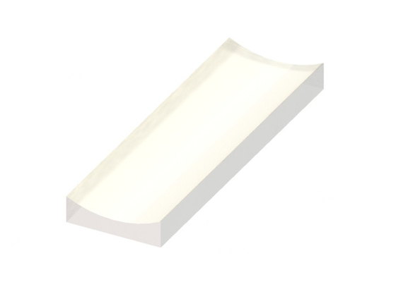 Lente de cilindro óptico Plano N-SF11 Lente personalizada sem revestimento disponível