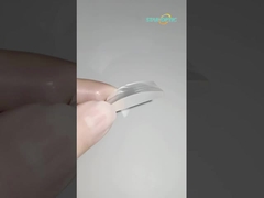 UV FS Lente cilíndrica convexa 632.8nm Lente cilíndrica 40 Scratch Dig