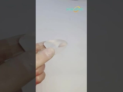 633nm Prisma de cunha óptica 25,4mm Risley Prisma feixe de direção sem revestimento