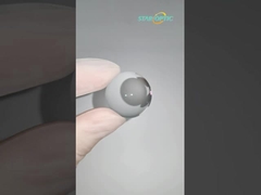 Lente de vidro UV FS esférica com revestimento MgF2 Lente dupla convexa com montagem fixa